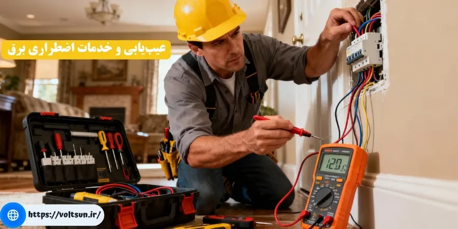 برق کار ماهر در آبیک